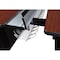 Fusion Benching Station Benching Station, 58" D X 29" H, 48" W X Melamine Laminate, Cherry MFB4858CH - alternate 2